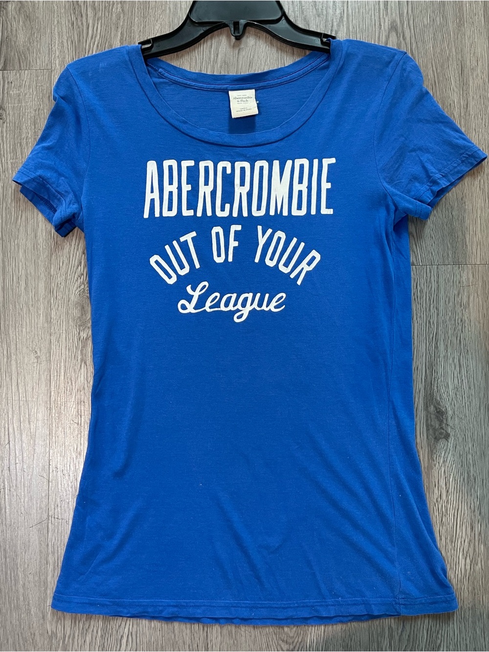 Vintage Abercrombie and Fitch out of your league shirt